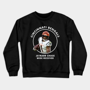 JA'MARR CHASE - WR - CINCINNATI BENGALS Crewneck Sweatshirt